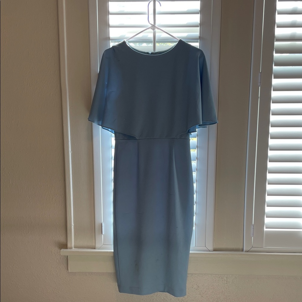 Elegant Blue Women's Dress